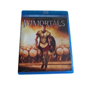 IMMORTALS  Blu-ray No Slipcover Used No Digital